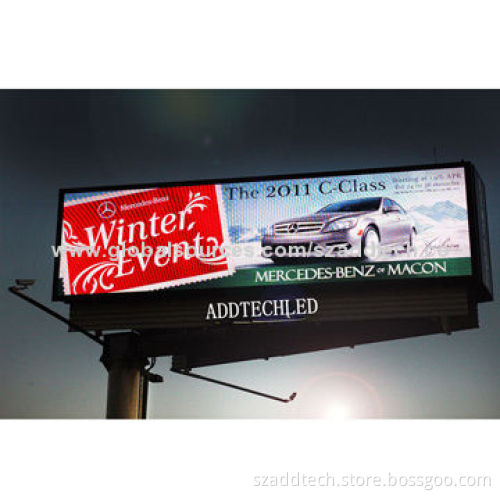 Digital Billboard, P16mm Model, Installed in US Near Highway, 256 x 256mm Module Size